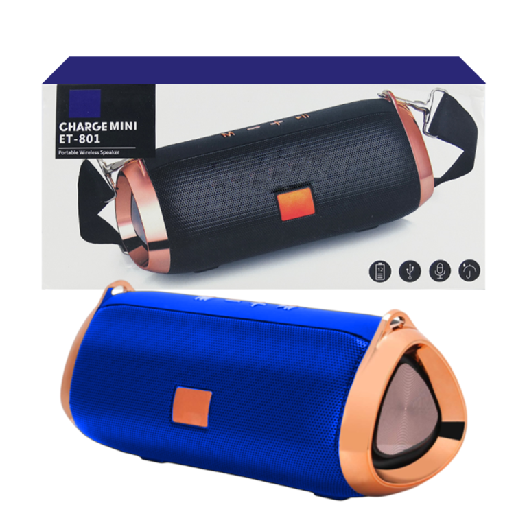 اسپیکر پرتابل طرح جی بی ال مدل ET-801 آبی JBL