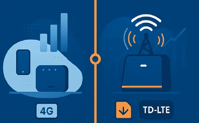 تفاوت مودم lte با td lte در چیست ؟