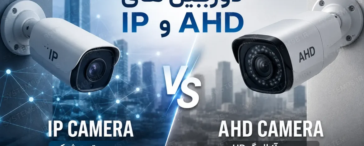 تفاوت دوربین IP با HD و آنالوگ +مزایا و معایب هر کدام