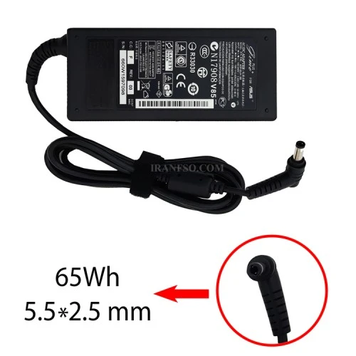 آداپتور لپ تاپ ایسوس 19V 3.42A Gimo Plus - تصویر 2